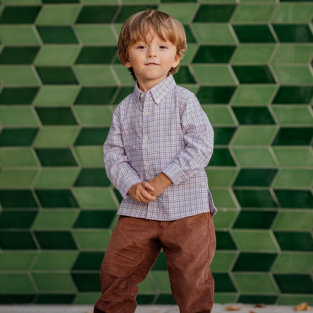 baby boy burgundy shirt