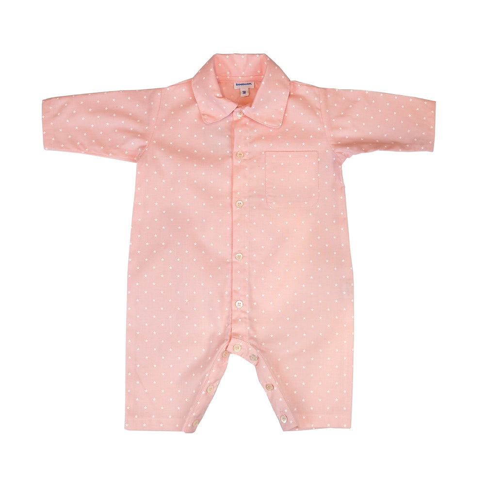 Baby Pink Stars Pyjama