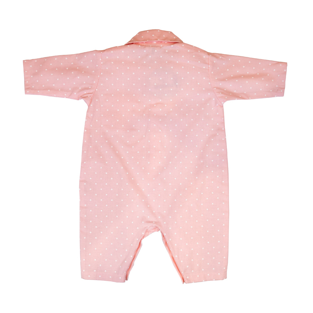 Baby Pink Stars Pyjama