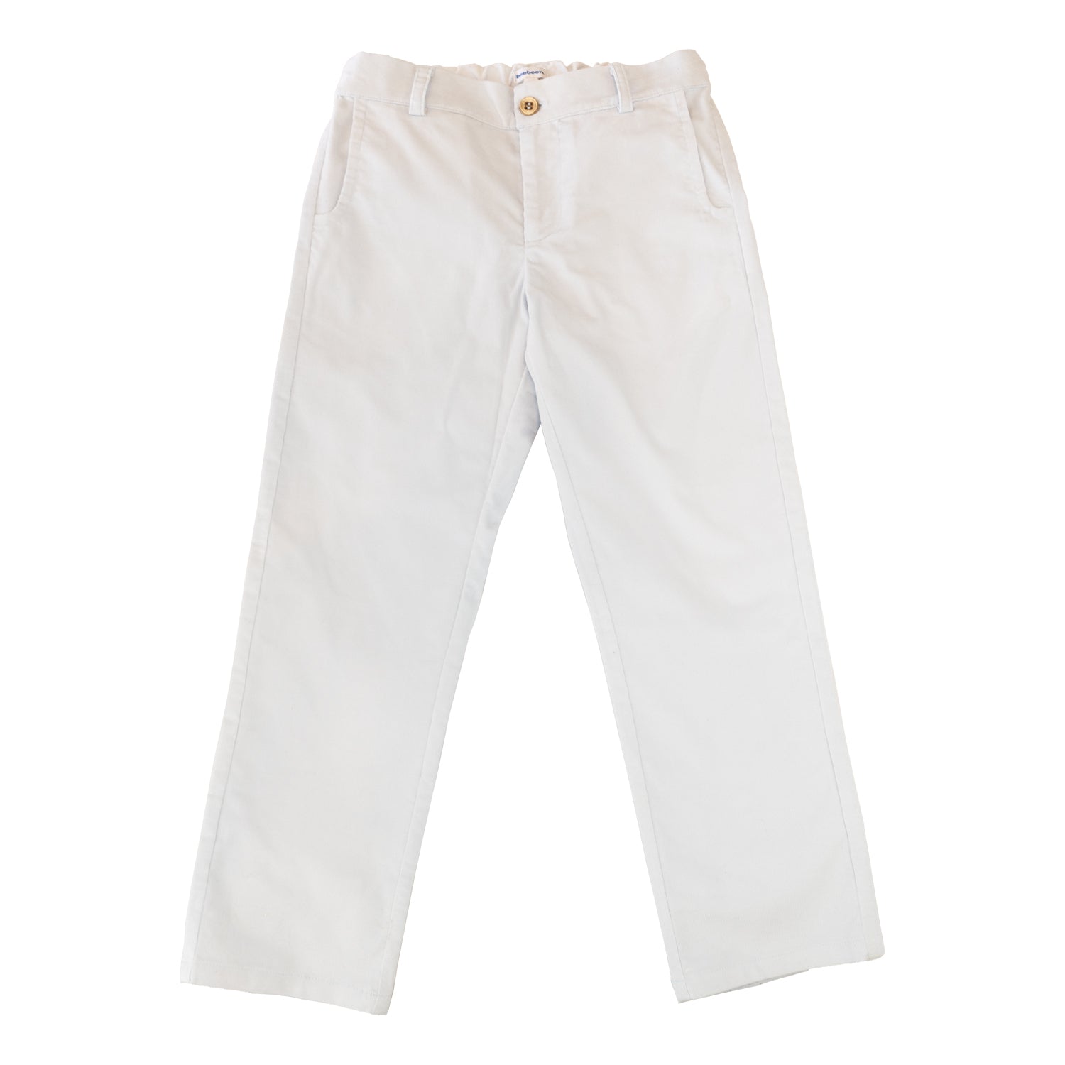 Boy Light Blue Corduroy Classic Trousers