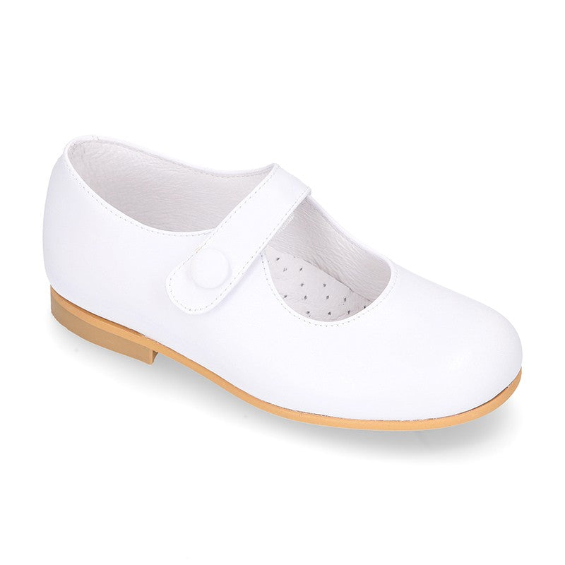 Girl White Mary Jane Shoes