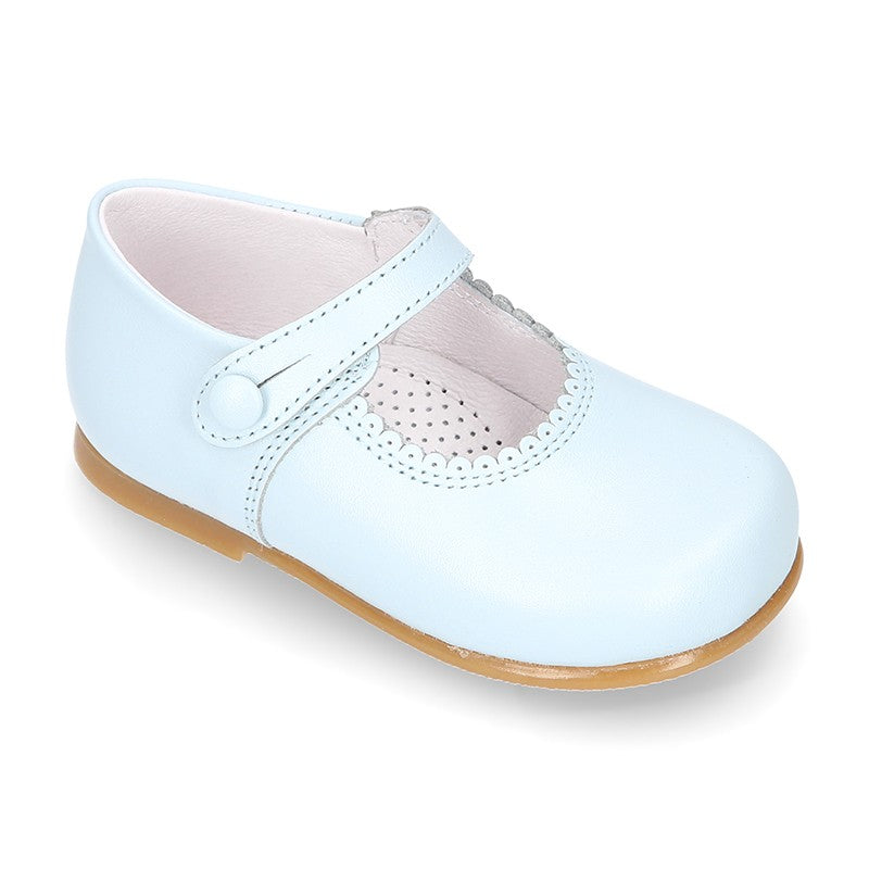 Baby Sky Blue Mary Jane Shoes