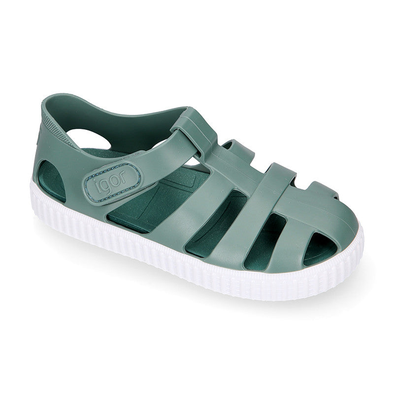 Igor Green Sneaker Jelly Sandals